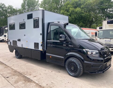 MAN TGE 4x4 Overlander expedition vehicle conversion