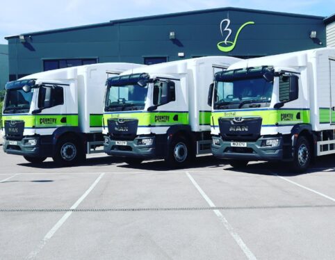 Fleet of new MAN trucks supplied by Steadplan