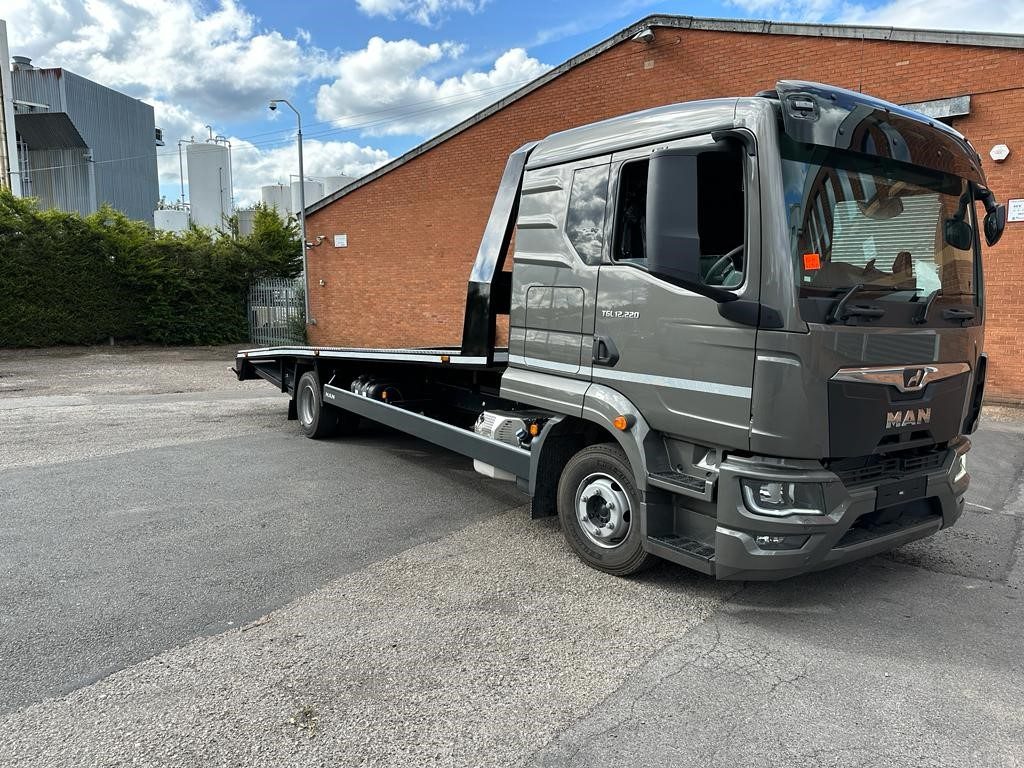 MAN vehicle transporter and recovery truck conversion