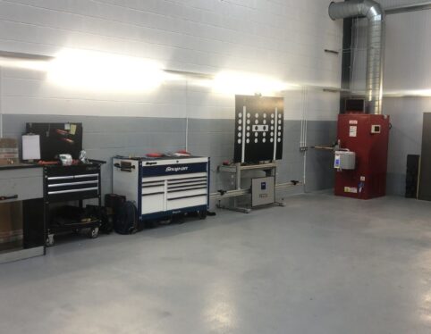 Steadplan vehicle conversion workshop bay
